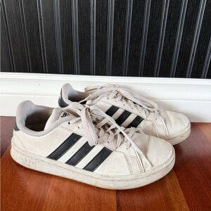 adidas White and Black Women's Sneakers